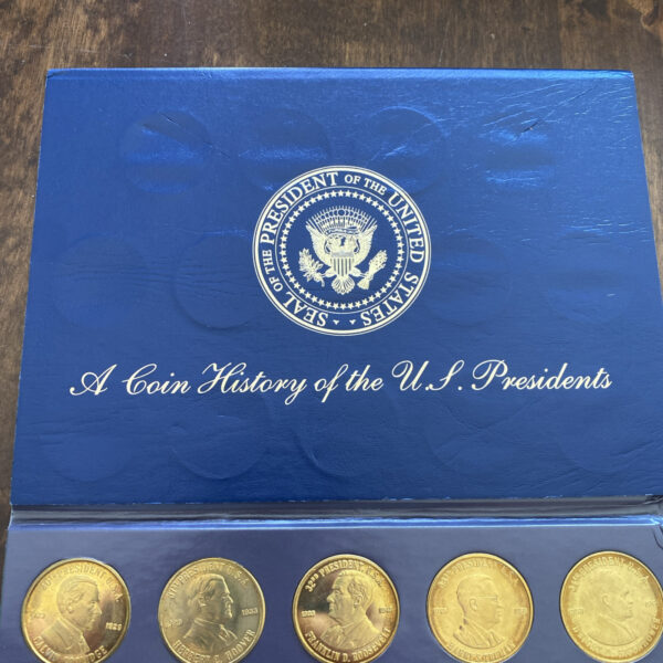 A Coin History of the U.S. Presidents - Complete Thru Pres. Clinton 41 Coin Set