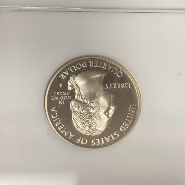2002-S Clad Proof Mississippi State Quarter NGC PF 70 Ultra Cameo Washington