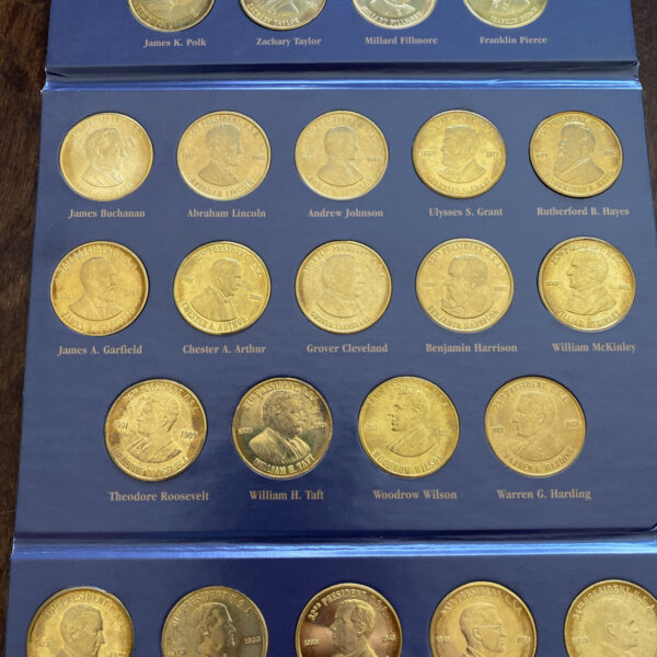 A Coin History of the U.S. Presidents - Complete Thru Pres. Clinton 41 Coin Set