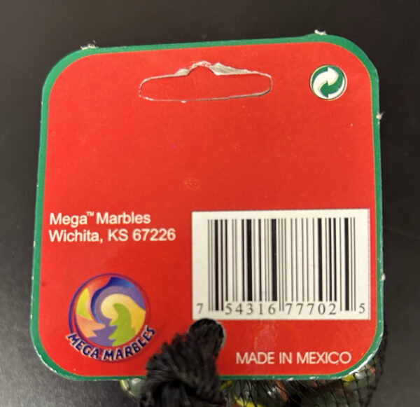 Dragon Mega Marbles Net Bag 24 Players 1 Shooter Retired Set (2004-2006)