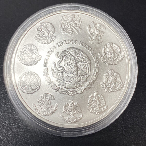 2024 Mexico 1 oz Fine Silver .999 BU Libertad (One Troy Ounce) In Capsule