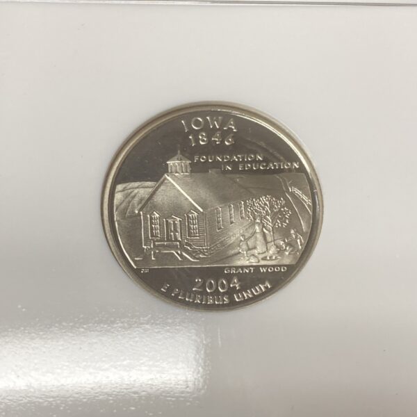 2004-S Clad State Quarter Iowa IA NGC PF70 Ultra Cameo 25c Perfect Coin!