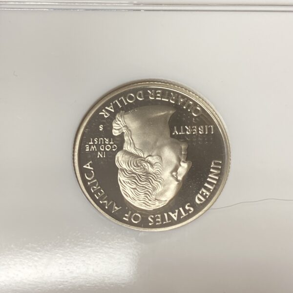 2004-S Clad State Quarter Wisconsin WI NGC PF70 Ultra Cameo 25c Perfect Coin!