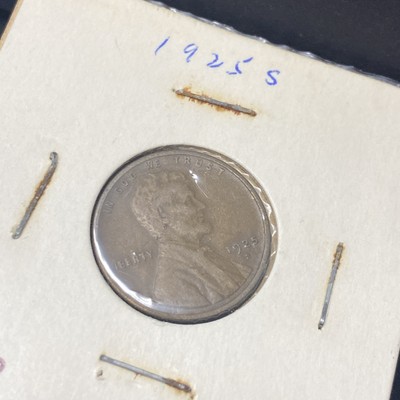 1925-S Lincoln Wheat Cent Penny Better Date Looks Good *117