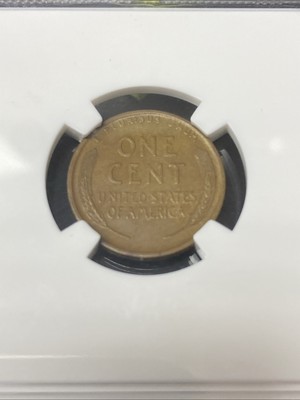 1909-S Lincoln Wheat Penny Copper Cent 1C NGC AU 50 BN Key Date