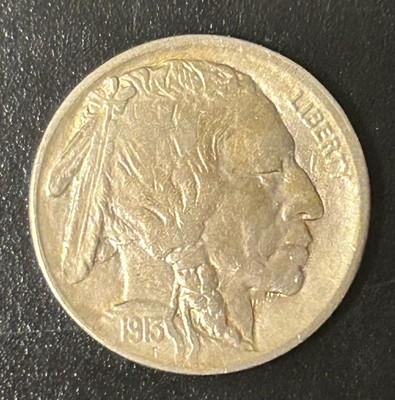 1913-P Buffalo Nickel Type 2 Very Fine Condition 3191307