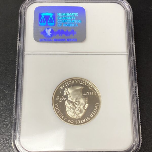 1999 S Clad Proof Connecticut State Quarter - NGC PF 70 Ultra Cameo 25c US