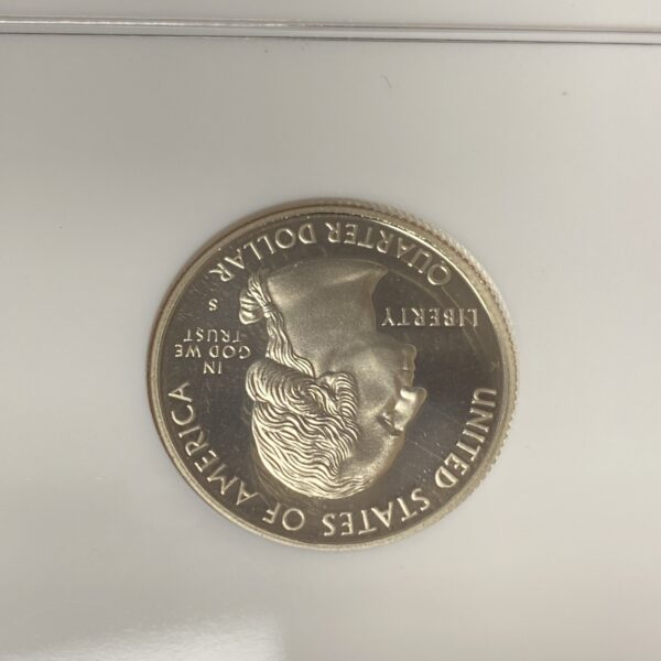 1999 S Clad Proof Connecticut State Quarter - NGC PF 70 Ultra Cameo 25c US
