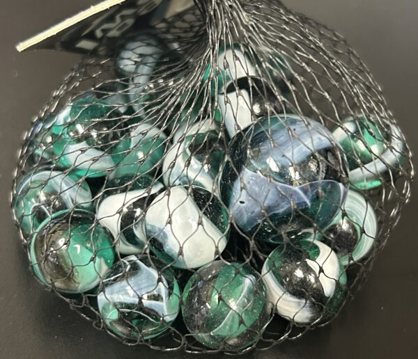 Wicked Owl Mega Marbles Net Bag 24 Players 1 Shooter Retired Set (2004-2006)