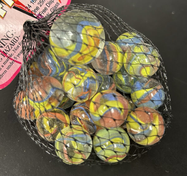 Fiesta Mega Marbles Net Bag 24 Players 1 Shooter Retired Set (2004-2006)