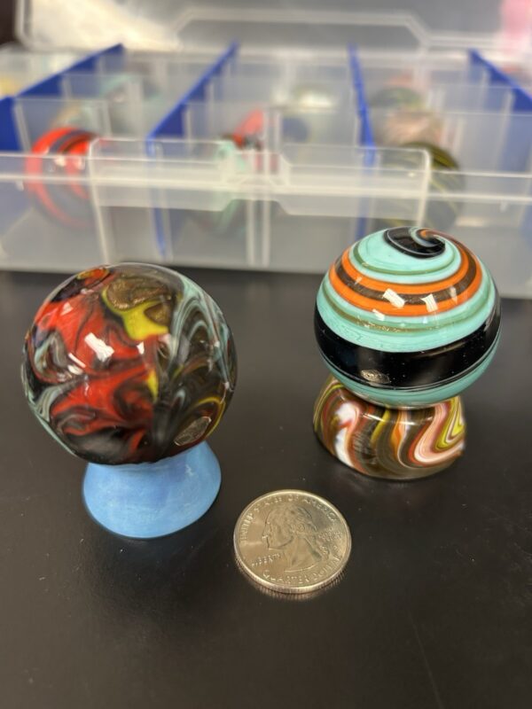 Jumbo Marbles 5+ Inch Circumference Rare Lot Find x20 Beautiful Designs #3001