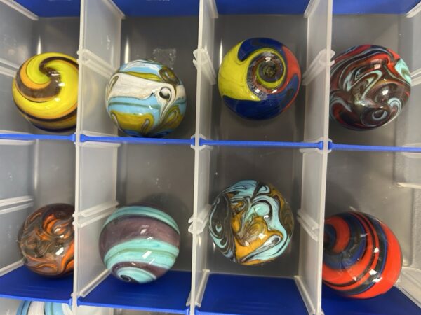 Jumbo Marbles 5+ Inch Circumference Rare Lot Find x20 Beautiful Designs #3001