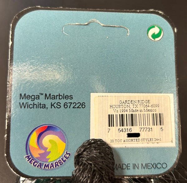 Wicked Owl Mega Marbles Net Bag 24 Players 1 Shooter Retired Set (2004-2006)