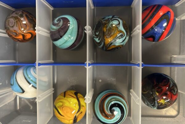 Jumbo Marbles 5+ Inch Circumference Rare Lot Find x20 Beautiful Designs #3001