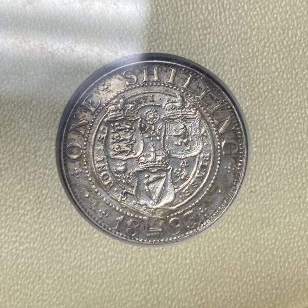 GREAT BRITAIN 6-COIN UNCIRCULATED MINT SET 1893-1943 BU Penny Pence Shilling
