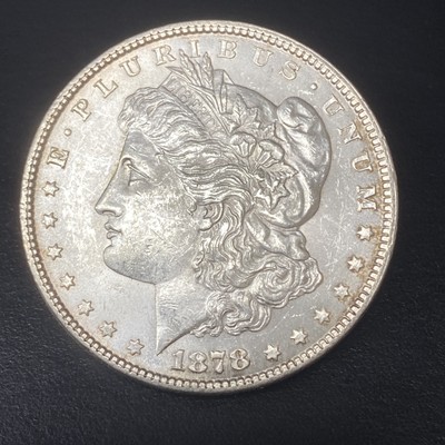 1878 7TF Reverse Of 1879 Morgan Silver Dollar Mint State! BU Uncirculated $1