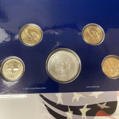 2016 United States Mint Annual Uncirculated Dollar Coin Set Presidential & Eagle