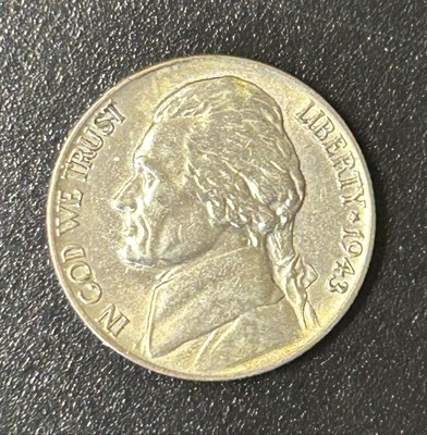 1943 Jefferson Nickel Nice Find Silver “War Nickel” 3194302