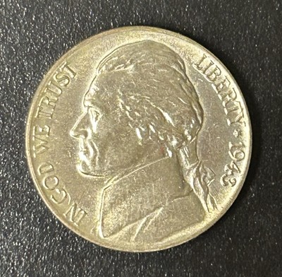 1943 Jefferson Nickel Front Stairs “War Nickel” 3194301