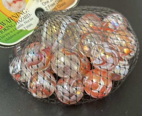 Mango Twist Mega Marbles Net Bag 24 Players 1 Shooter Retired Set (2004-2006)