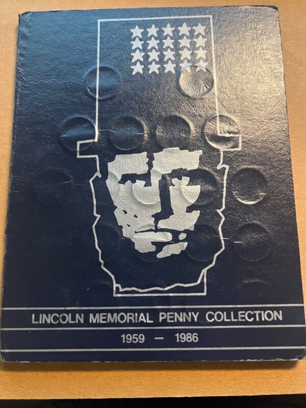 Lincoln Memorial Penny Collection 1959 - 1986 (63 Coin Set) 1c One Cent