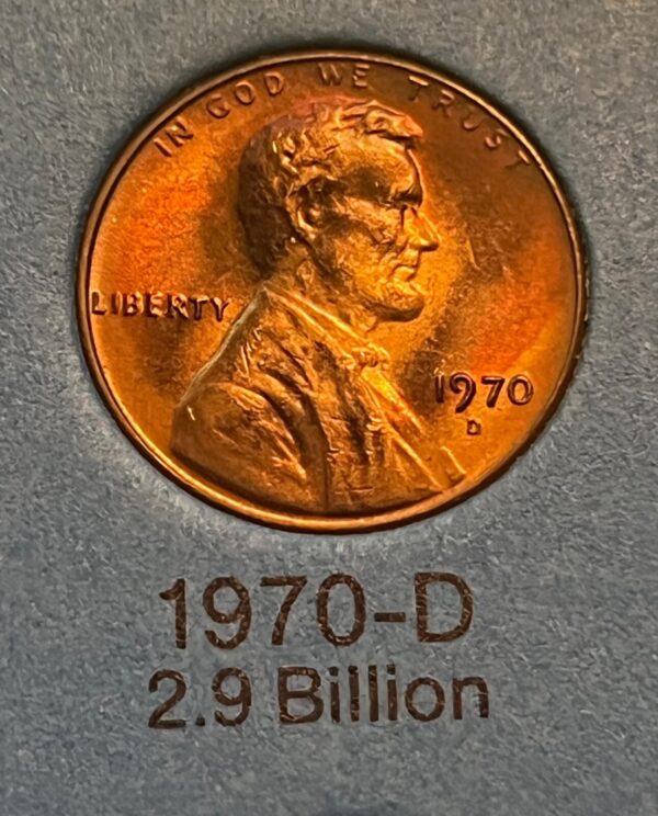 Lincoln Memorial Penny Collection 1959 - 1986 (63 Coin Set) 1c One Cent