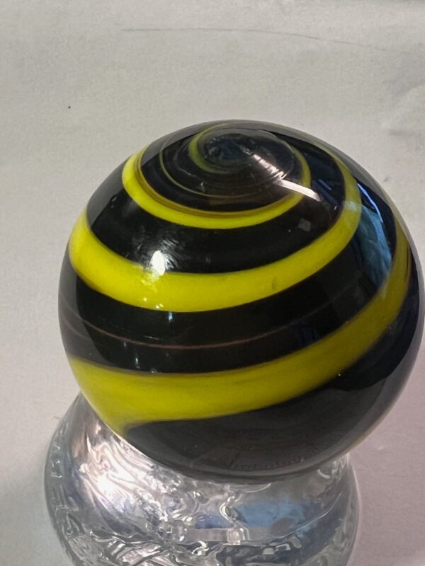 Beautiful red yellow and black contemporary swirl marble   #72
