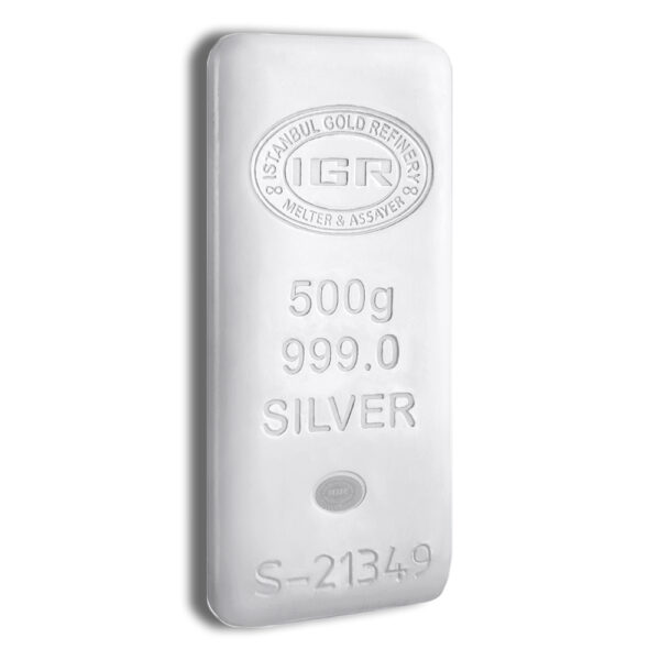 500 Grams of Silver - Brand Varies