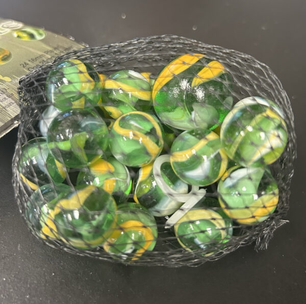 Jungle Mega Marbles Net Bag 24 Players 1 Shooter Retired Set (2004-2006)