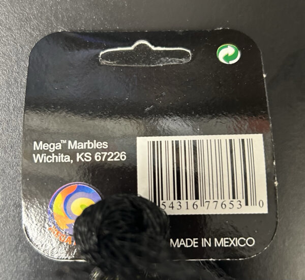 Galaxy Mega Marbles Net Bag 3 35mm 2 Display Rings Retired Set (2004-2006)