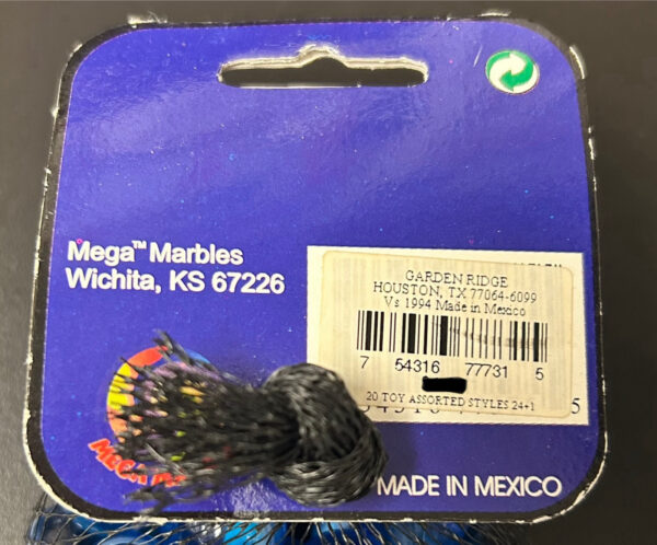 Blue Jay Mega Marbles Net Bag 24 Players 1 Shooter Retired Set (2004-2006)