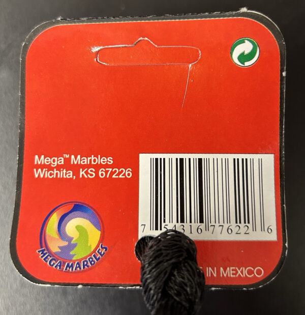 Black Panther Mega Marbles Net Bag 3 35mm 2Display Rings Retired Set (2004-2006)
