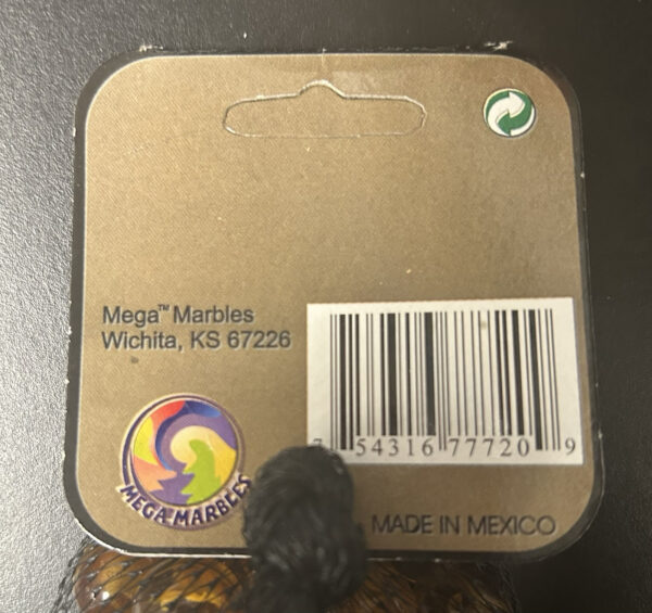 Mummy Mega Marbles Net Bag 24 Players 1 Shooter Retired Set (2004-2006)