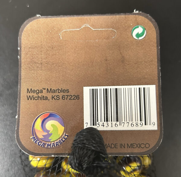 Bumblebee Mega Marbles Net Bag 24 Players 1 Shooter Retired Set (2004-2006)