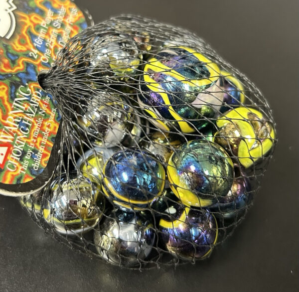 Rumba Mega Marbles Net Bag 24 Players 1 Shooter Retired Set (2004-2006)