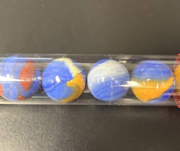 Moon Marble Company Boulder Pak 9 Marbles Variety Design Vintage Pack