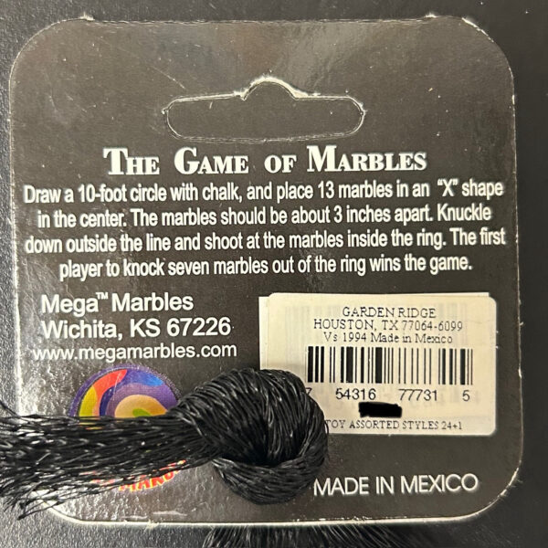 Neptune Mega Marbles Net Bag 24 Players 1 Shooter Retired Set (2004-2006)