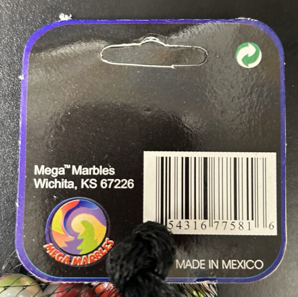 Comet Mega Marbles Net Bag 24 Players 1 Shooter Retired Set (2004-2006)