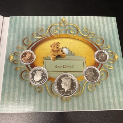 Lot Of 5 - 2016-2021 Birth Year Born in the USA US Mint 5 Coin Set OGP & COA