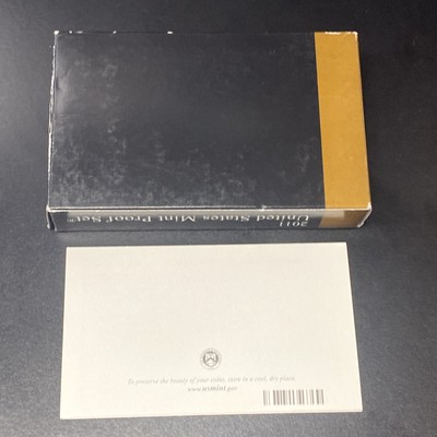 2011-S Clad Proof United States Mint 14 Coin Set OGP Box & COA