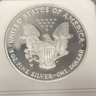2006-W Proof American Silver Eagle $1 NGC PF 70 Eagle 20th Anniversary UC