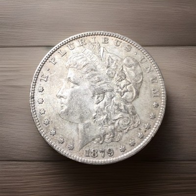1879-S $1 Morgan Silver Dollar Excellent Details Raw ME0007