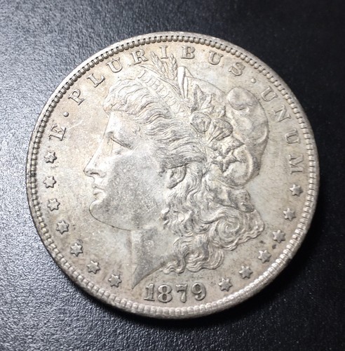 1879-S $1 Morgan Silver Dollar Excellent Details Raw ME0007