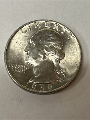 1959 25C Washington Quarter #7110
