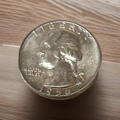 1956 D  Washington Quarter.  #7113