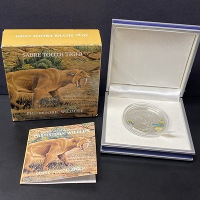 2013 $2 Niue Birds Of Prey - Great Horned Owl - 1oz Silver Proof Coin OGP COA