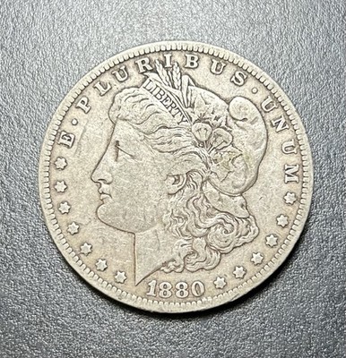 1880-CC  $1 Morgan Silver Dollar Carson City