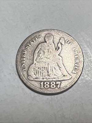 1887-S 10C Liberty Seated Dime