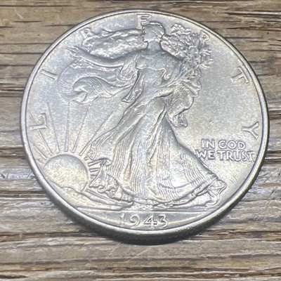 1943 50C Walking Liberty Half Dollar