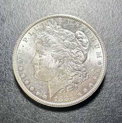 1883-CC  Morgan Silver Dollar BU